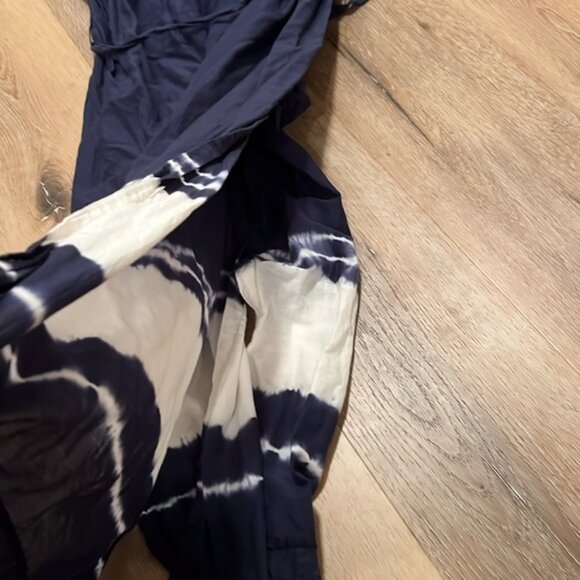 Athleta Dress Womens Small Navy Button up - Picture 11 of 11